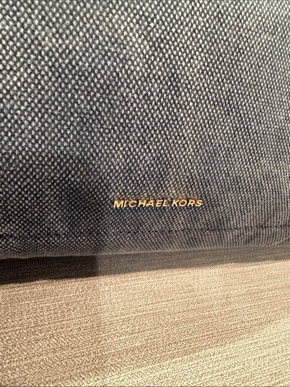 Michael Kors denim bag